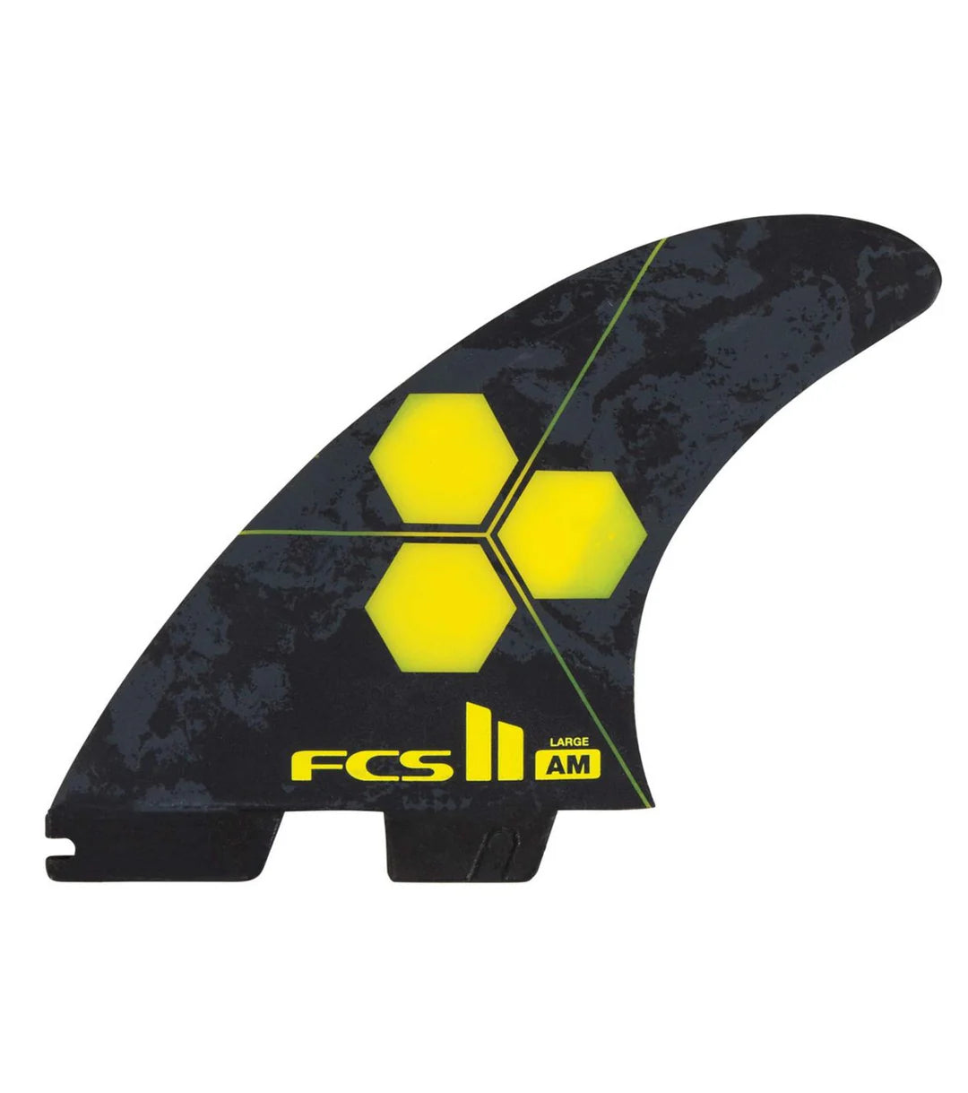FCS II AM PC Large Yellow Tri Retail Fins