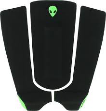 LUNASURF 3pc MIXED GROOVE NO ARCH TAIL  PAD BLACK