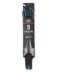 O&E ONE XT LONGBOARD KNEE LEASH 9' BLUE