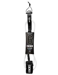 FCS 6' All Round Essential Leash Black