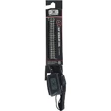 O&E REGULAR SUP/LB COIL ANLE KMOULDED  LEASH 9' BLK