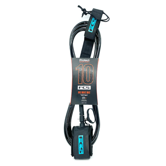 FCS 10' Protect Leash Black