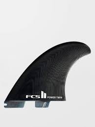 FCS II Power Twin PG L-XL Black Retail Fins